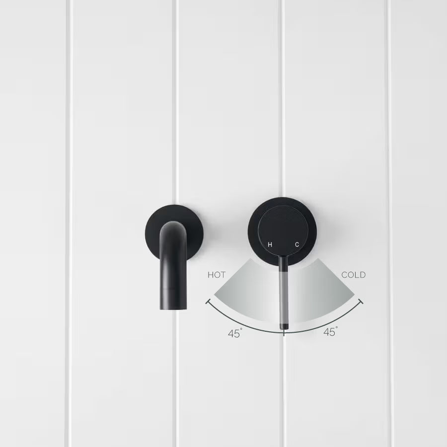 Wall Mixer Matte Black