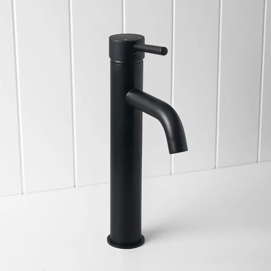Tall Basin Mixer Matte Black
