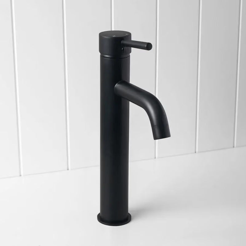 Tall Basin Mixer Matte Black