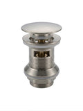 Pop up waste Brushed Nickel (with hole)