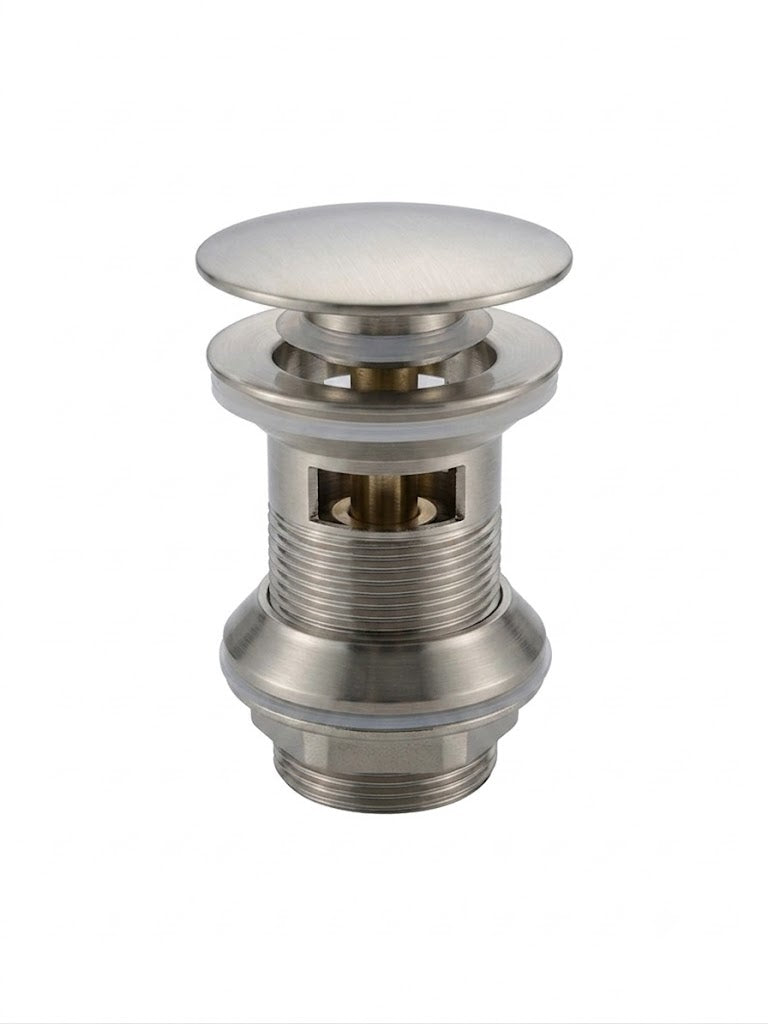 Pop up waste Brushed Nickel (with hole)