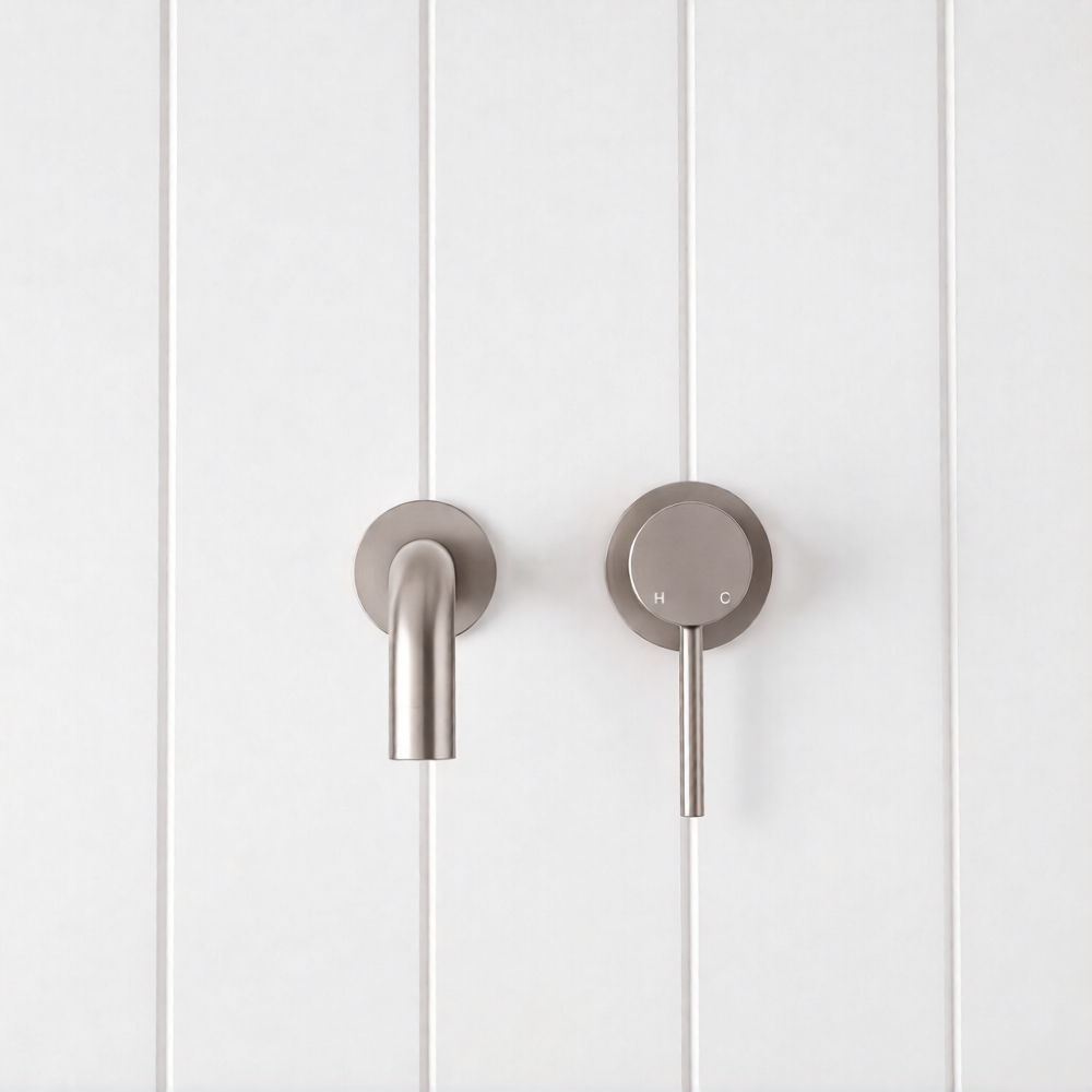 Wall Mixer Brushed Nickel
