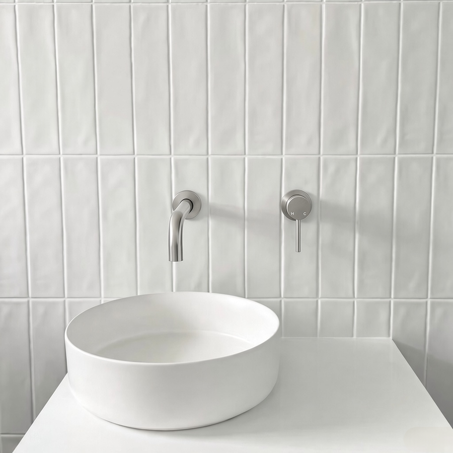 Brushed Nickel Tapware