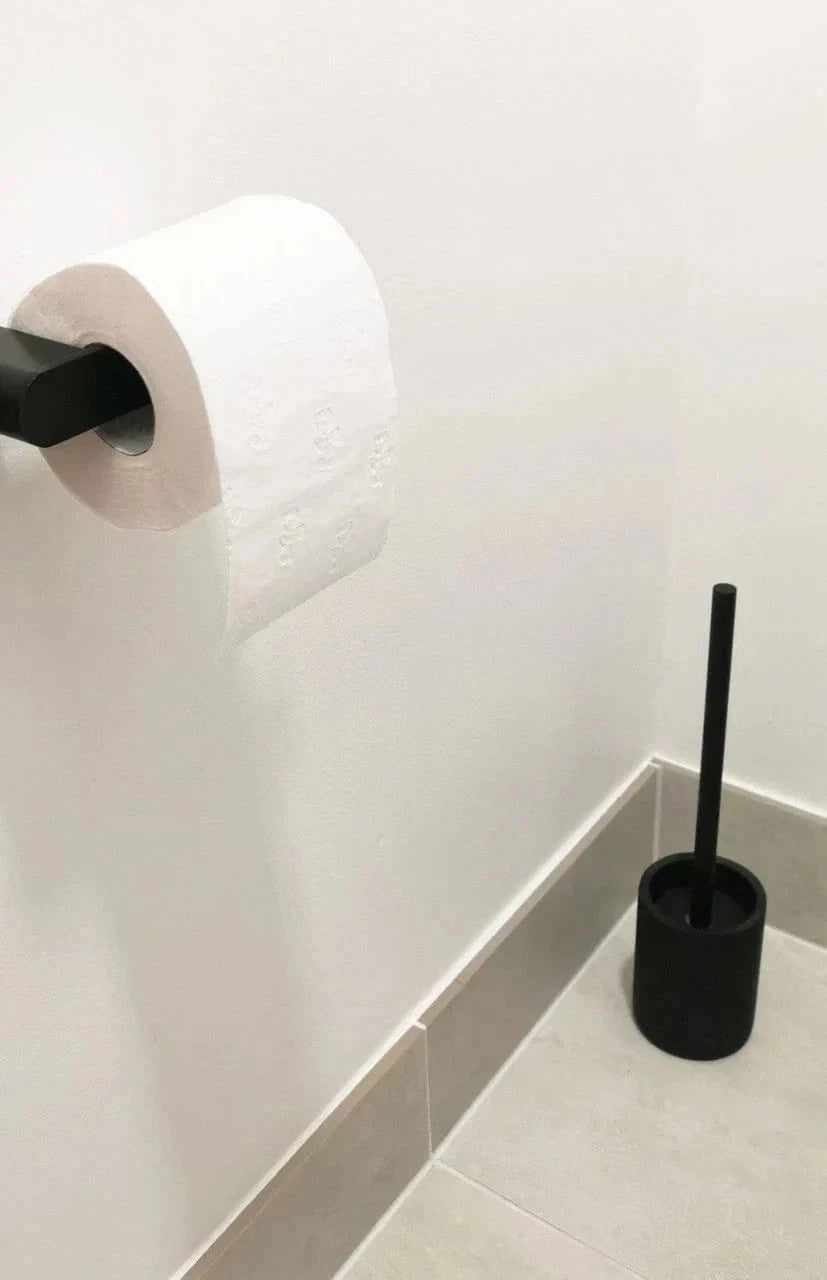 Toilet Roll Holder Matte Black